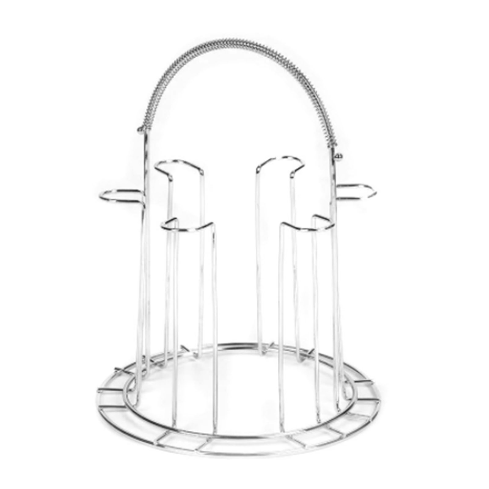 Glasbecherhalter, Abtropfgestell Aus Edelstahl Für Den Haushalt, Ideal Für Partys.