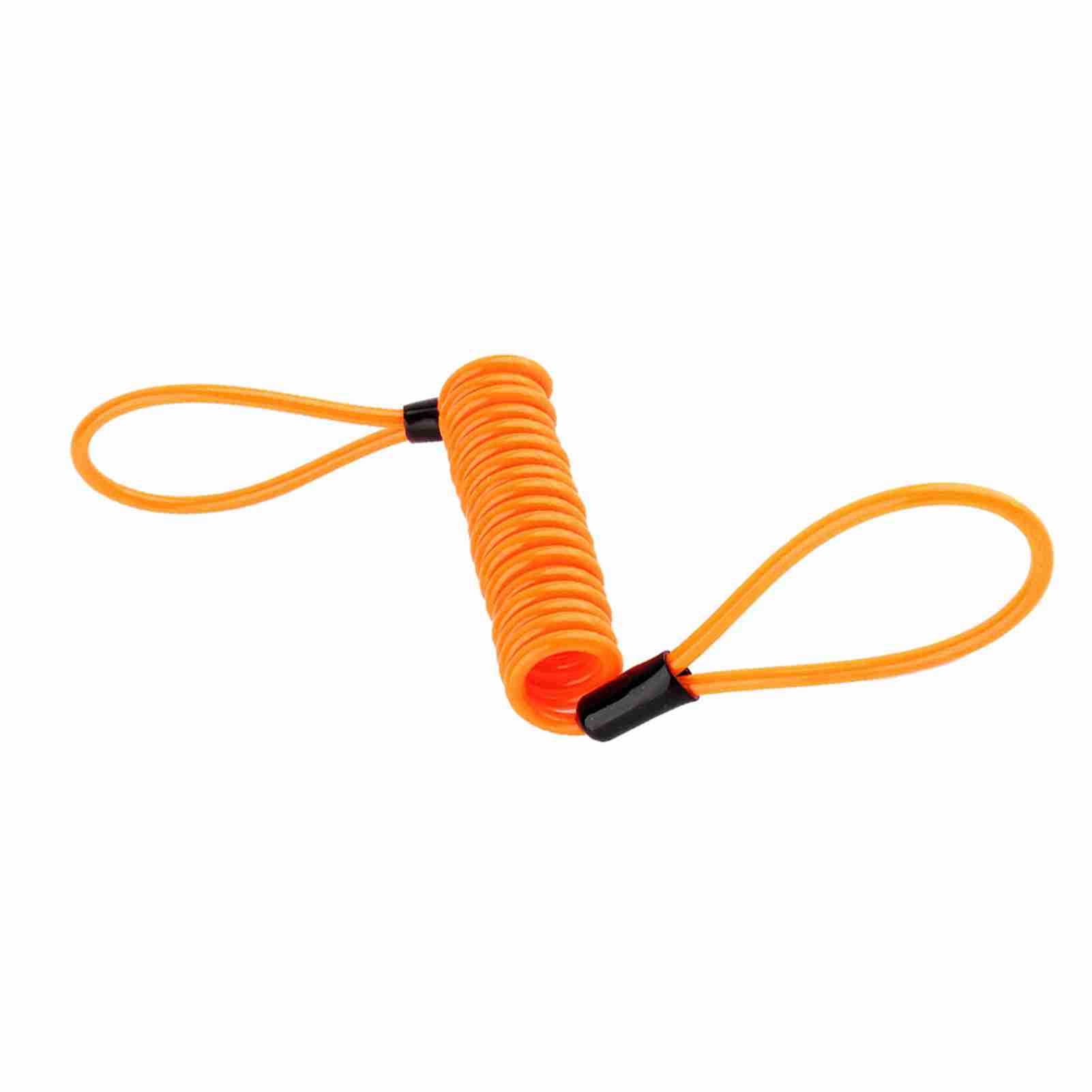 Verriegelungs-sicherheitserinnerung, 3,5 Mm Orangefarbenes Pvc-legierungs-diebstahlsicherungs-erinnerungskabel Für Motorräder.