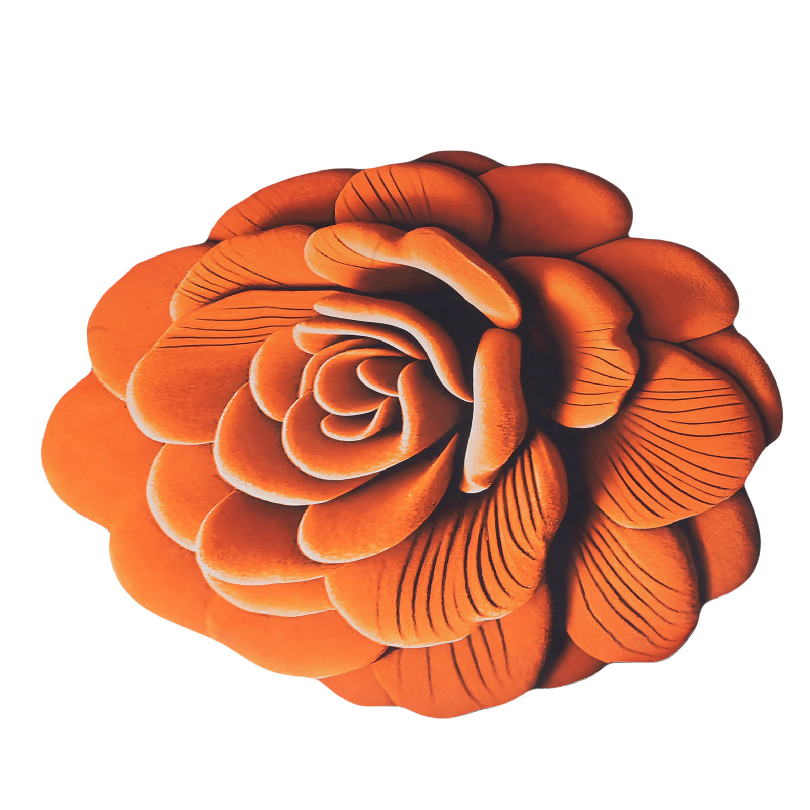 Kieselgur-plüsch-fußmatte Mit Blumenmuster, Realistisches 3d-muster, Rutschfest, Saugfähig, Bequeme Decke Für Schlafzimmer 03.