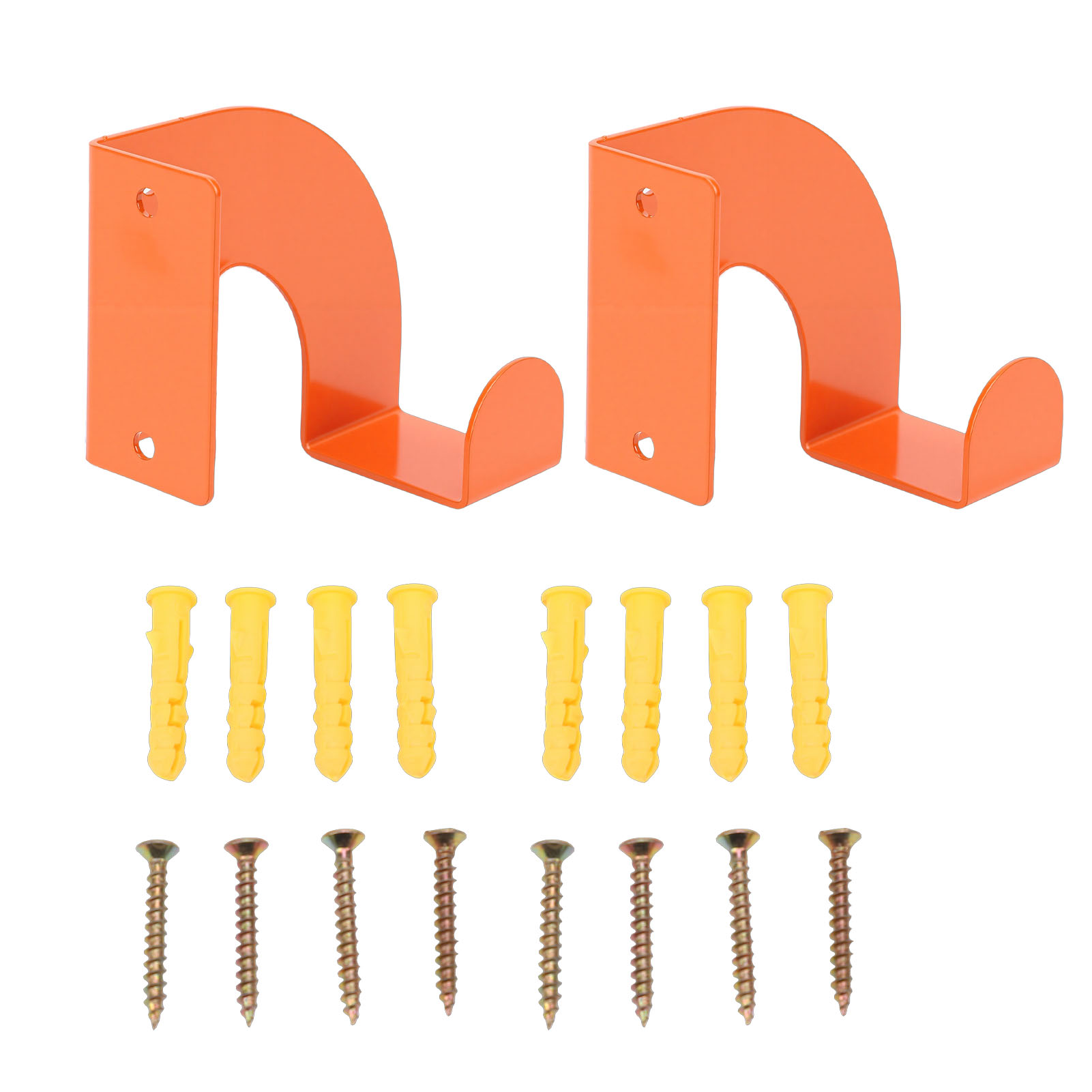 Kettensägenständer, 2er-set, Platzsparend, Robuste, Pulverbeschichtete Metall-wandhalterung Für Elektrowerkzeuge.