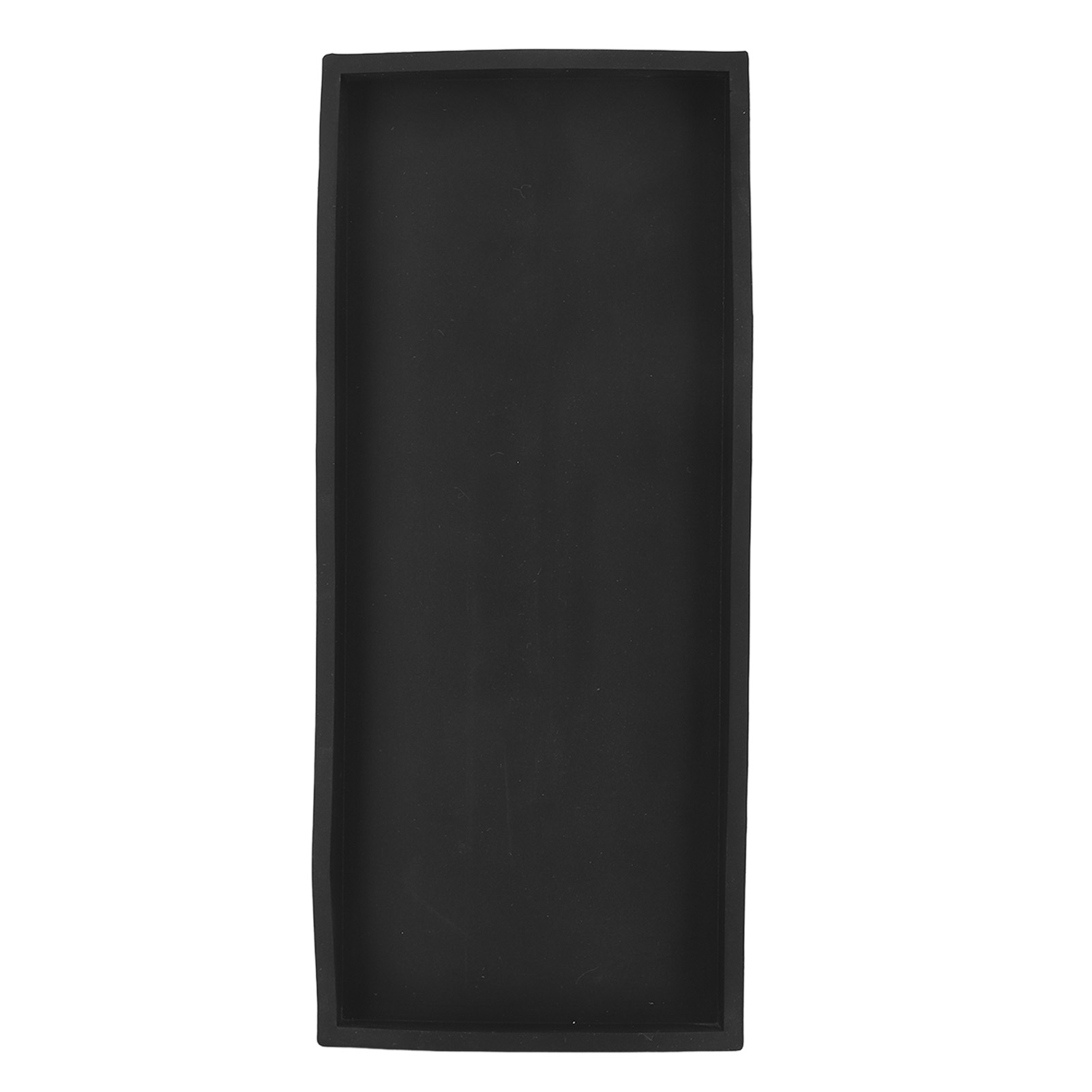 Silikon-aufbewahrungsschale, Silikagel, Küchensortierplatte, Kosmetikorganizer Für Badezimmer, Schminktisch, Schwarz, Große Größe.