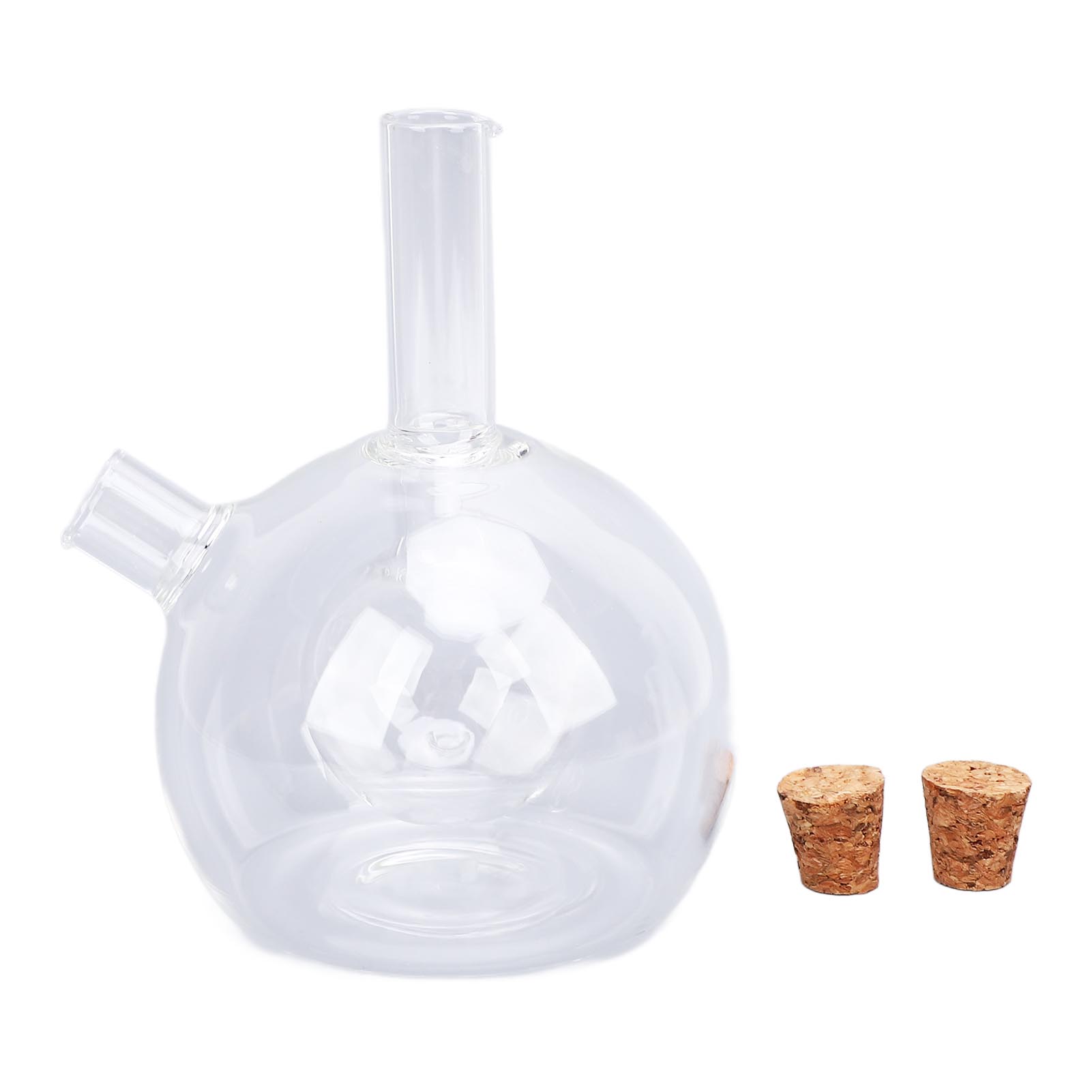 2-in-1 Olivenöl- Und Essigspender, Essigflasche Mit Doppelauslauf Aus Glas Für Den Küchenstil.