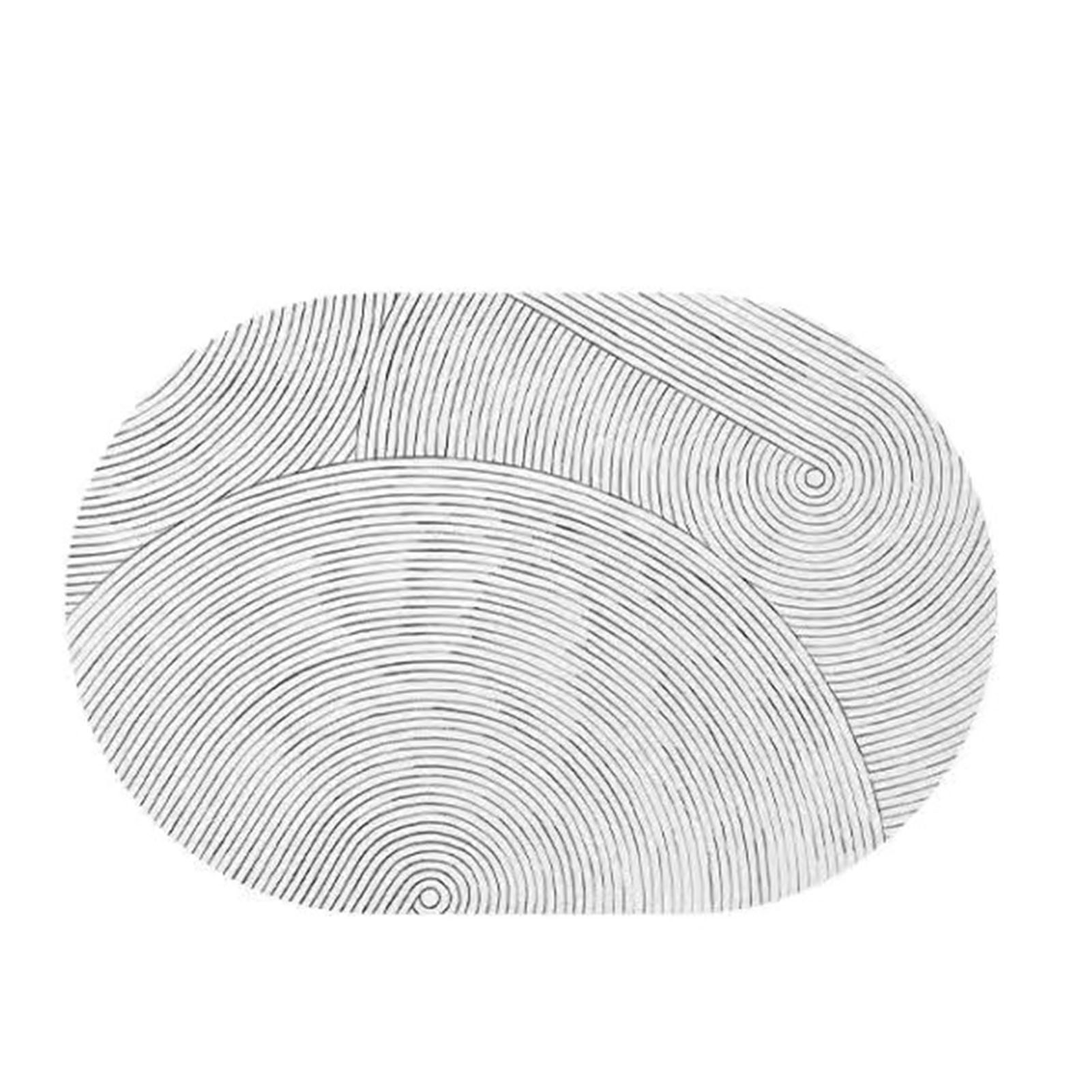 Hitzebeständiges Platzset Aus Kunstleder, Ölbeständig, Küchentisch-tellerset, Typ 3.