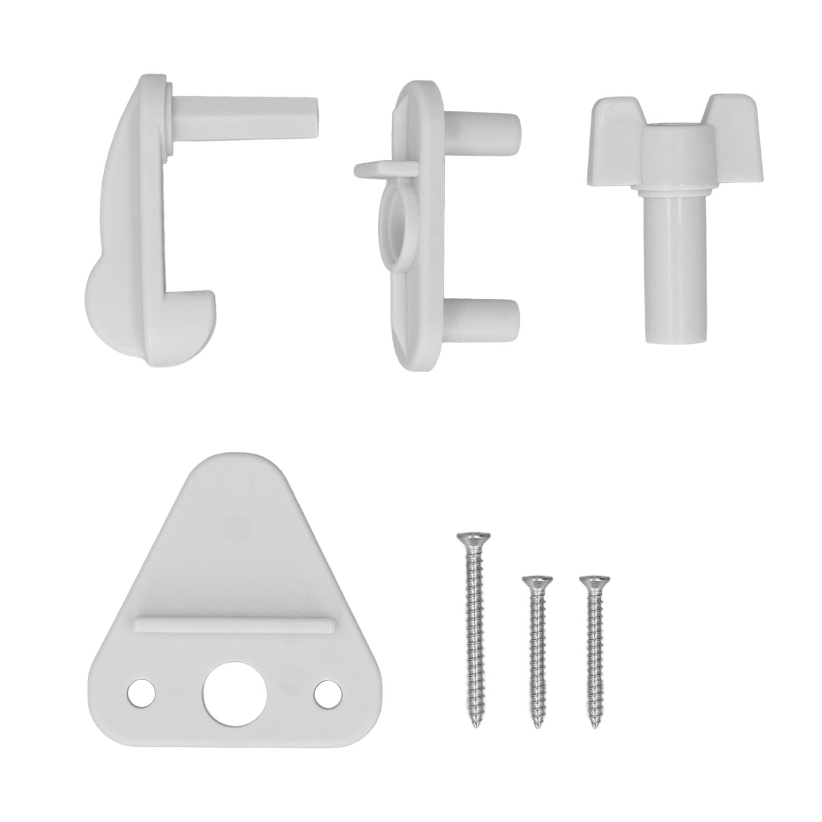 Türriegel Für Pontonboote, Quadratischer Rahmen, Ersatz-türriegel Für 1 Bis 1,25 Zoll Scharniere Links/rechts, 2 Sets.