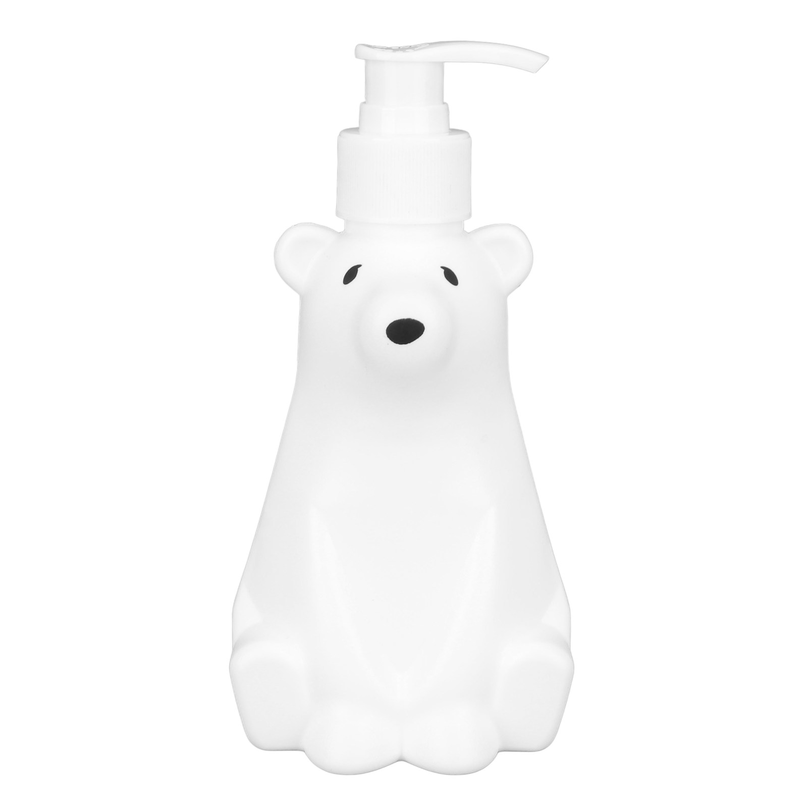 Shampoo-spender, Pumpe Im Eisbär-design, Pp/pe-typ, Duschflaschen, Weit Verbreitet Für Badezimmer Und Toilette, S: 19x8cm/7,5x3,1in.