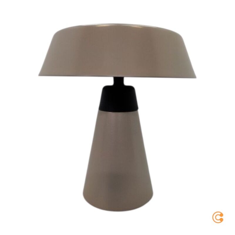 [gebraucht] B-ware Paulmann Tischlampe Lirox Led Dimmbar Touchdimmer Beige Schwarz 20cm Ip44