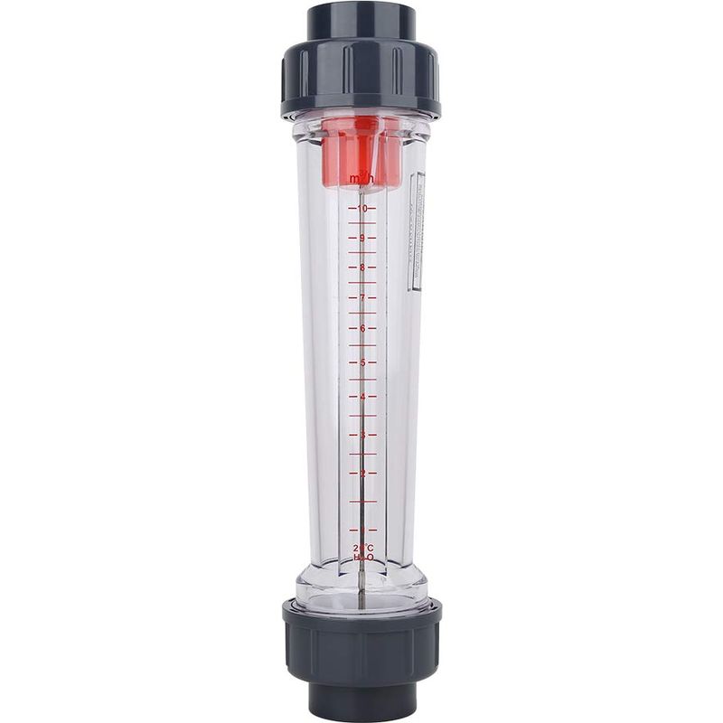 Kunststoff-durchflussmesser Für Flüssigkeiten, 50-mm-kunststoff-durchflussmesser Für Pools, 1–10 M³/h, Hochpräzise Momentandurchflussmessung, 50-mm-flachdüse, Für Lzs-40 (d) Flüssigkeitsrotameter