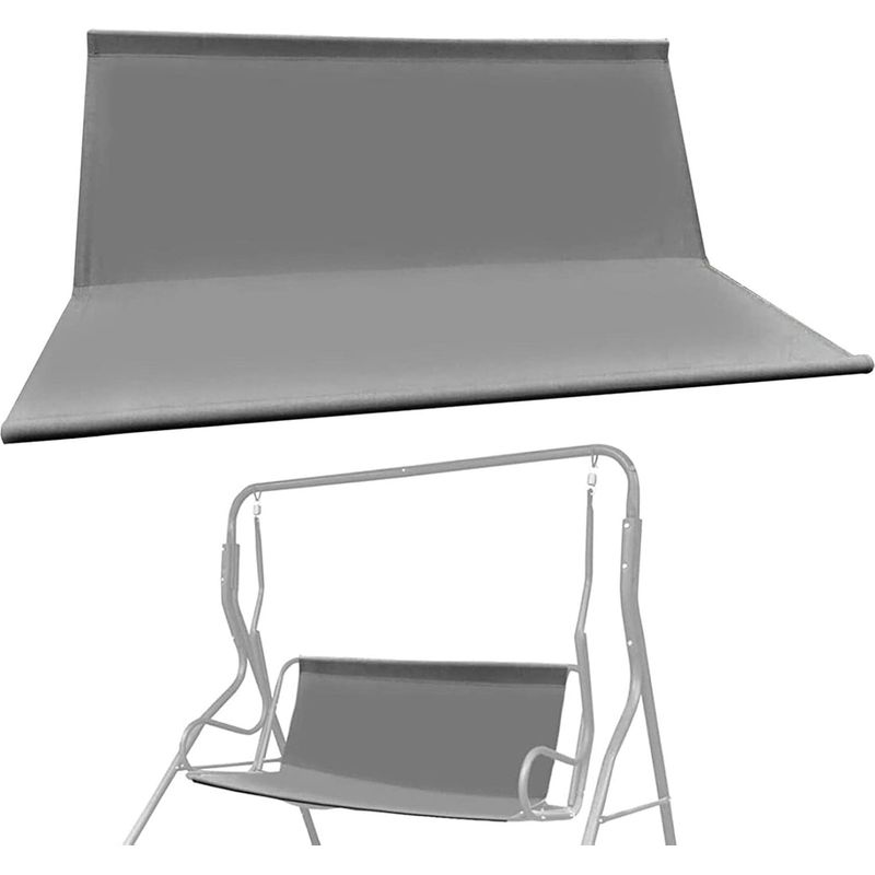 Ersatzdach Für Gartenschaukeln, Gartenstuhlbezug, Schaukelsitzbezug, Universelles Outdoor-canvas, Wasserdicht, Uv-beständig, 2- Und 3-sitzer, Grün, 115 X 48 X 48 Cm