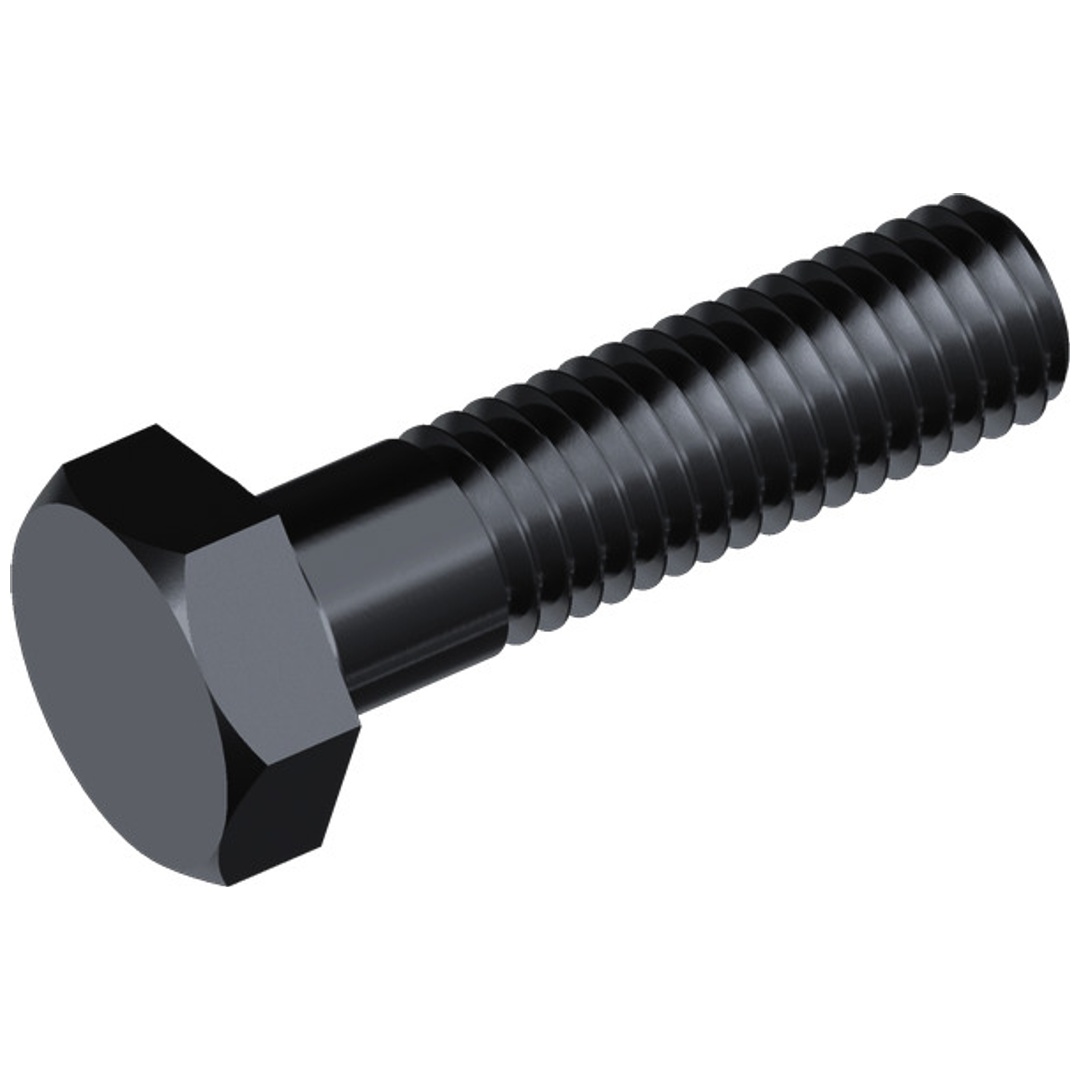Reidl Din 931 Sechskantschraube Mit Schaft M 24 X 450 8.8 Blank