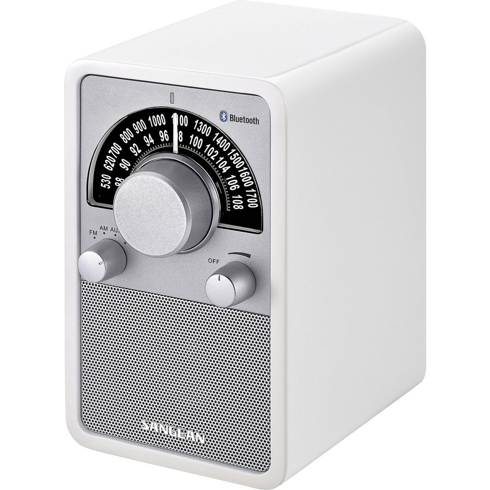Sangean Wr-15bt Tischradio Ukw, Mw Aux, Bluetooth® Weiß