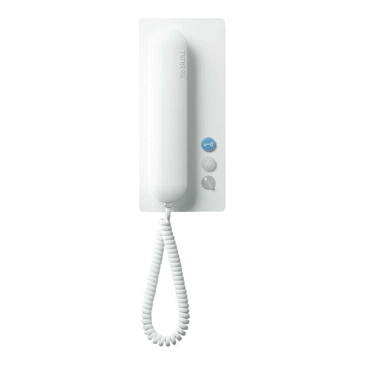 [neuwertig] B-ware Siedle Haustelefon 6+n Weiss Hta 8 Mit Video Abhörsicher Aufputzmontage