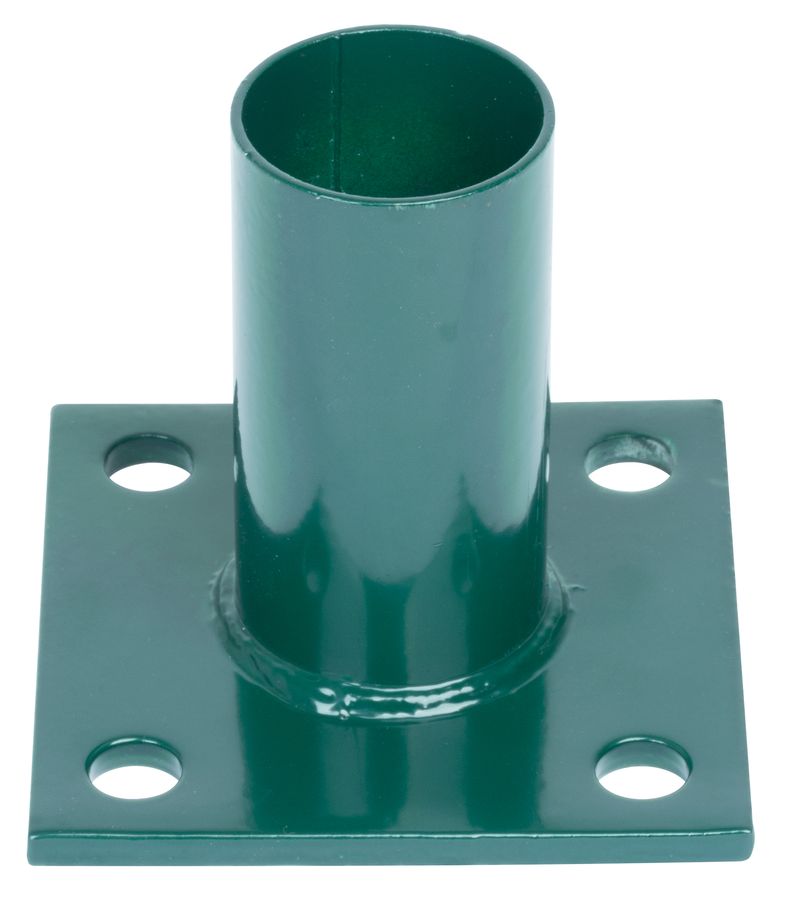 Fuß Strend Pro Metaltec, Für Runden Pfosten 48 Mm, Grün, Zur Verankerung, Ral6005