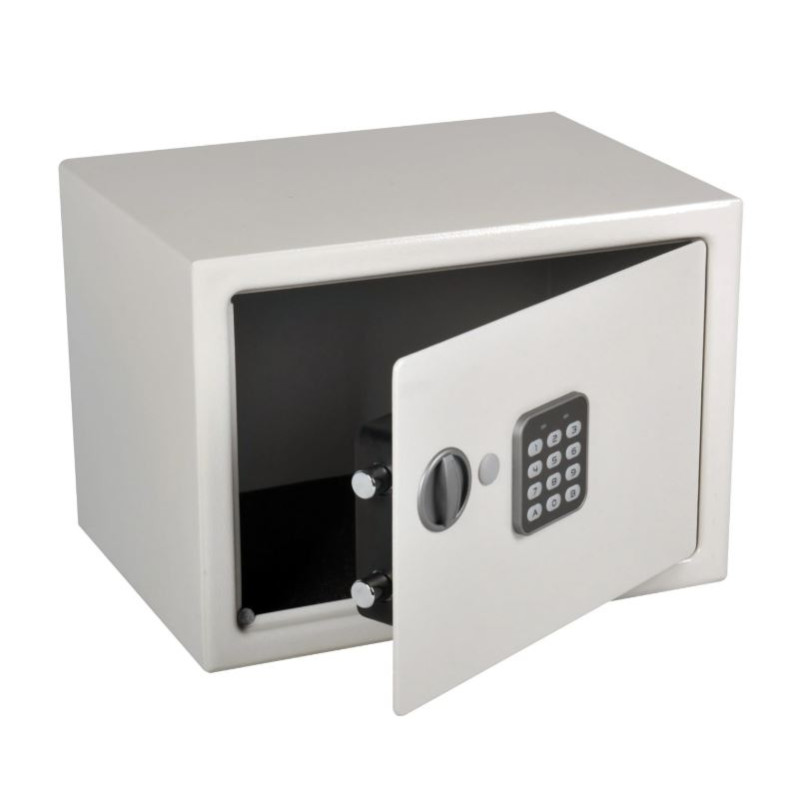 Elektronischer Tresor 16 L Codeöffnung Und 2 Notfallschlüssel Außenmaße 35 X 25 Cm