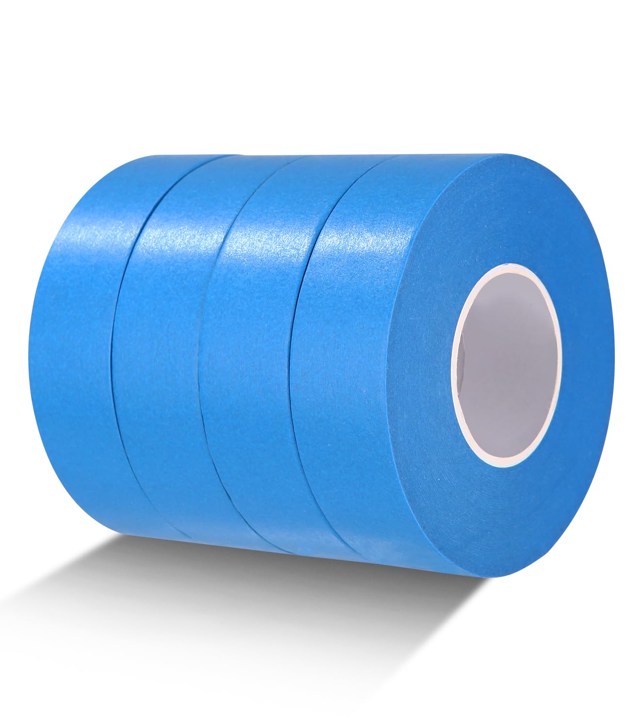Rouleaux De Ruban De Masquage Pour Peintre 24 Mm X 50 M, Ruban De Masquage Résistant À La Chaleur Et Aux Uv Pour Travaux De Peinture Et De Rénovation (bleu)