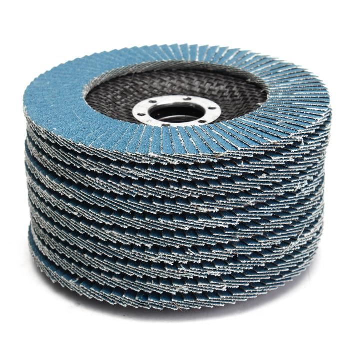 10er-packung Mit 125 Mm Großen Schleifscheiben Aus Gewebe Mit 120er Körnung Zum Schleifen, Polieren Und Polieren Von Werkzeugen.