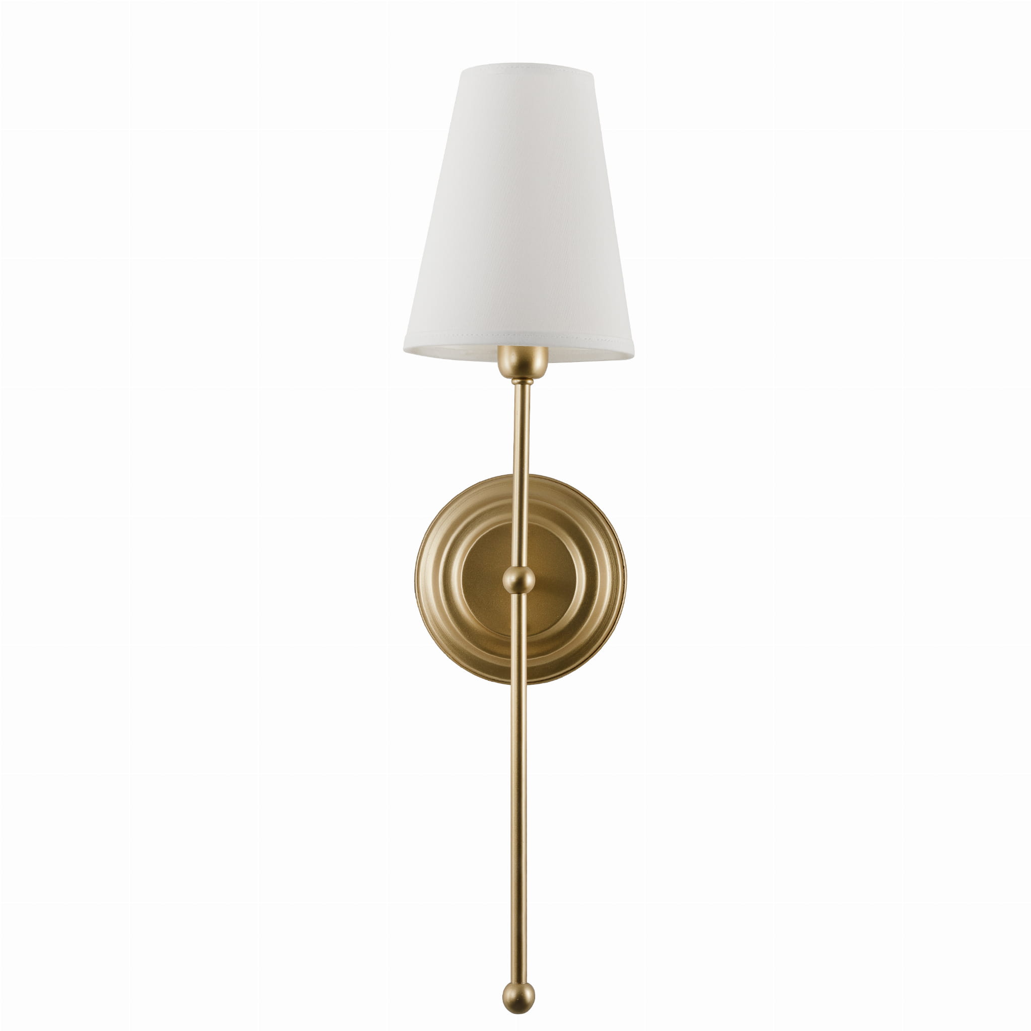 Basic Gold White Wandleuchte - Schmal