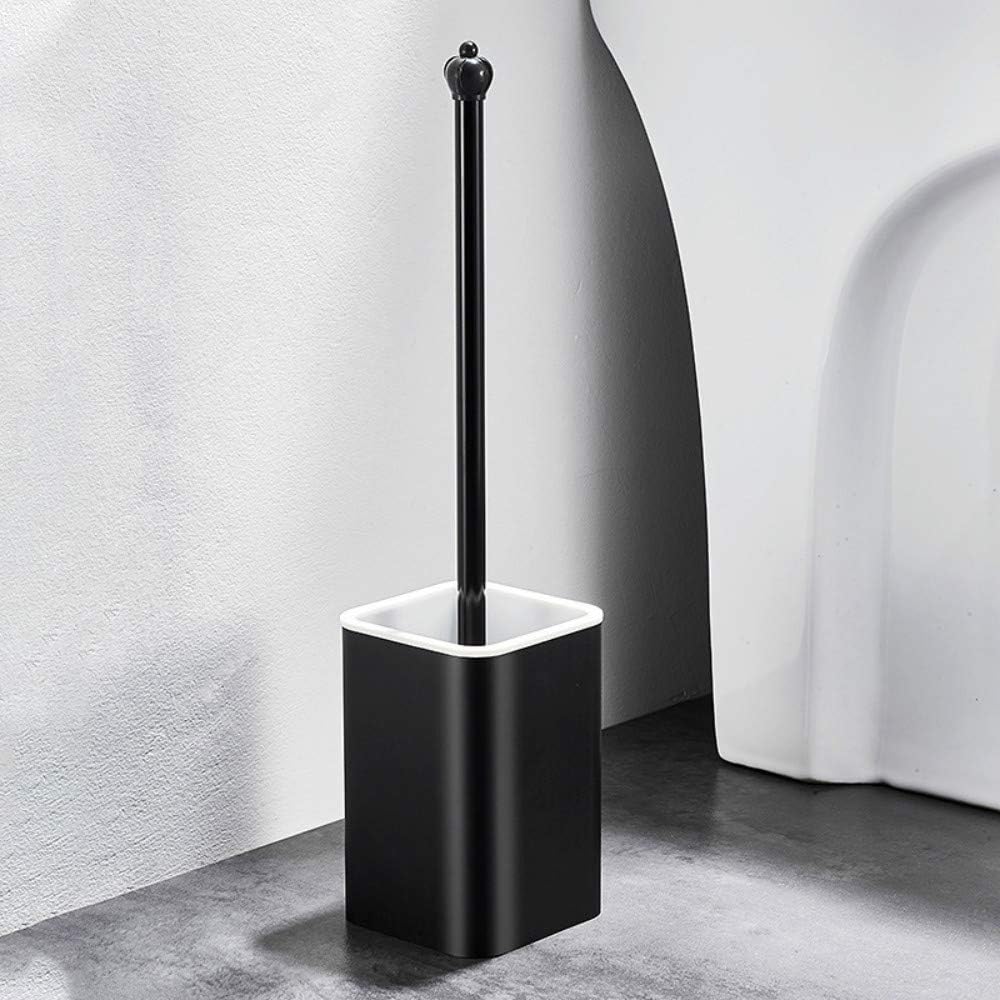 Brosse De Toilette Sans Angles Morts, Porte-brosse De Toilette Vertical Carré