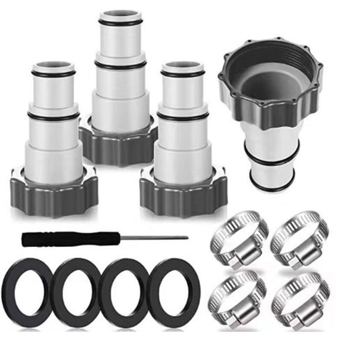 32-mm- Und 38-mm-poolschlauchverschraubungen, 12er-packung, 38-mm-verschraubungen Für Poolpumpen