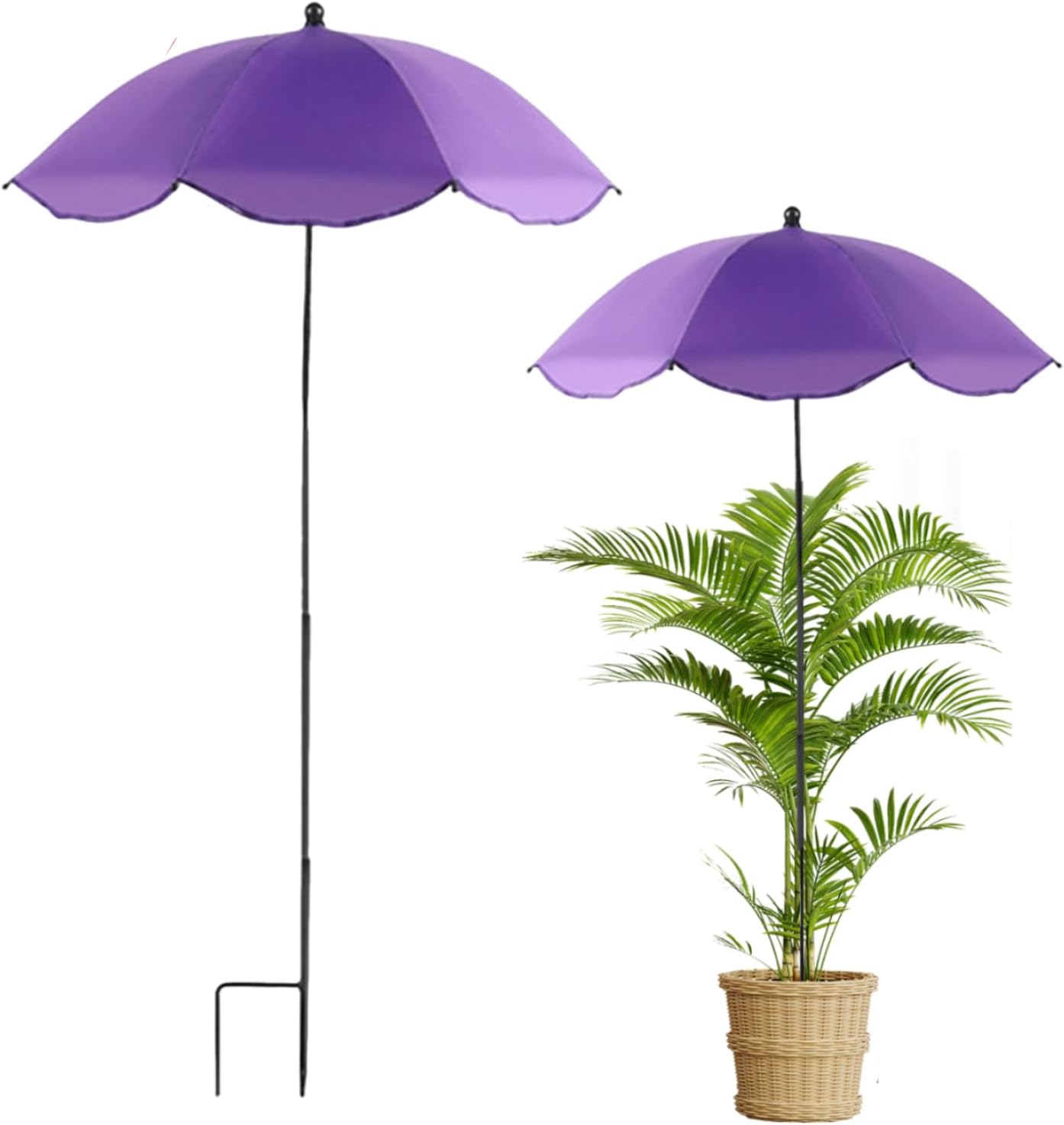 Parasol Pour Plantes, Parasol Réglable, Parasol Résistant Aux Uv Pour Plantes D'Extérieur, Grand Parasol De Jardin Pour Cours, Terrasses, Vérandas
