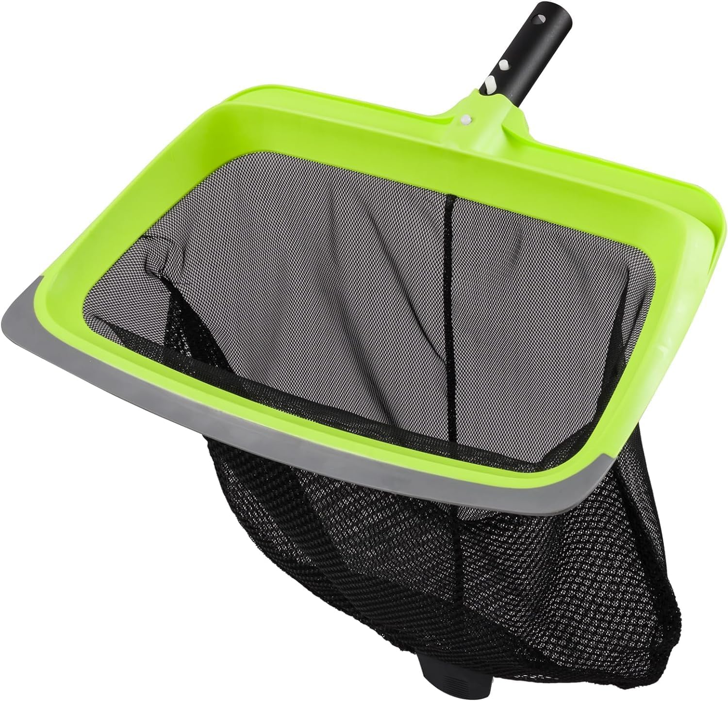 Épuisette De Fond De Piscine – Rebord En Caoutchouc Et Cadre Renforcé – Double Couche