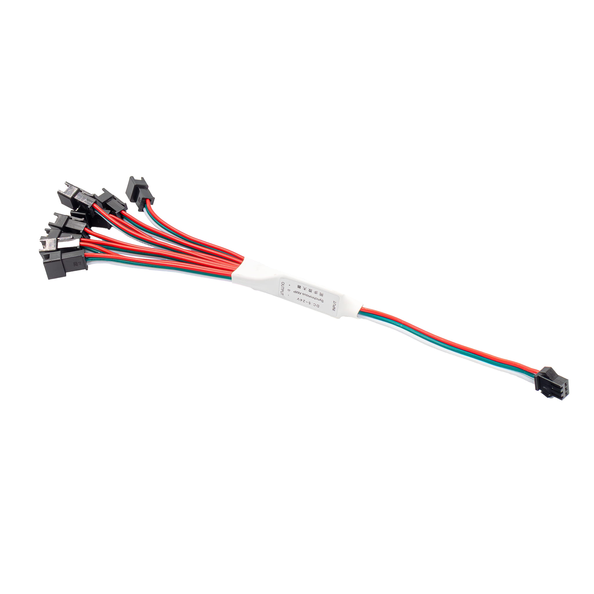 Verteiler Für 1 Bis 8 Leds, Einfarbig, 3-polig, Dc 5-24v
