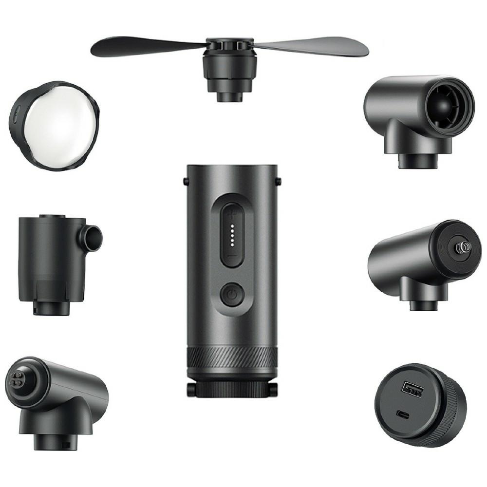 4smarts Snapkit 7-in-1 3500mah Schwarze Multifunktionale Outdoor-powerbank
