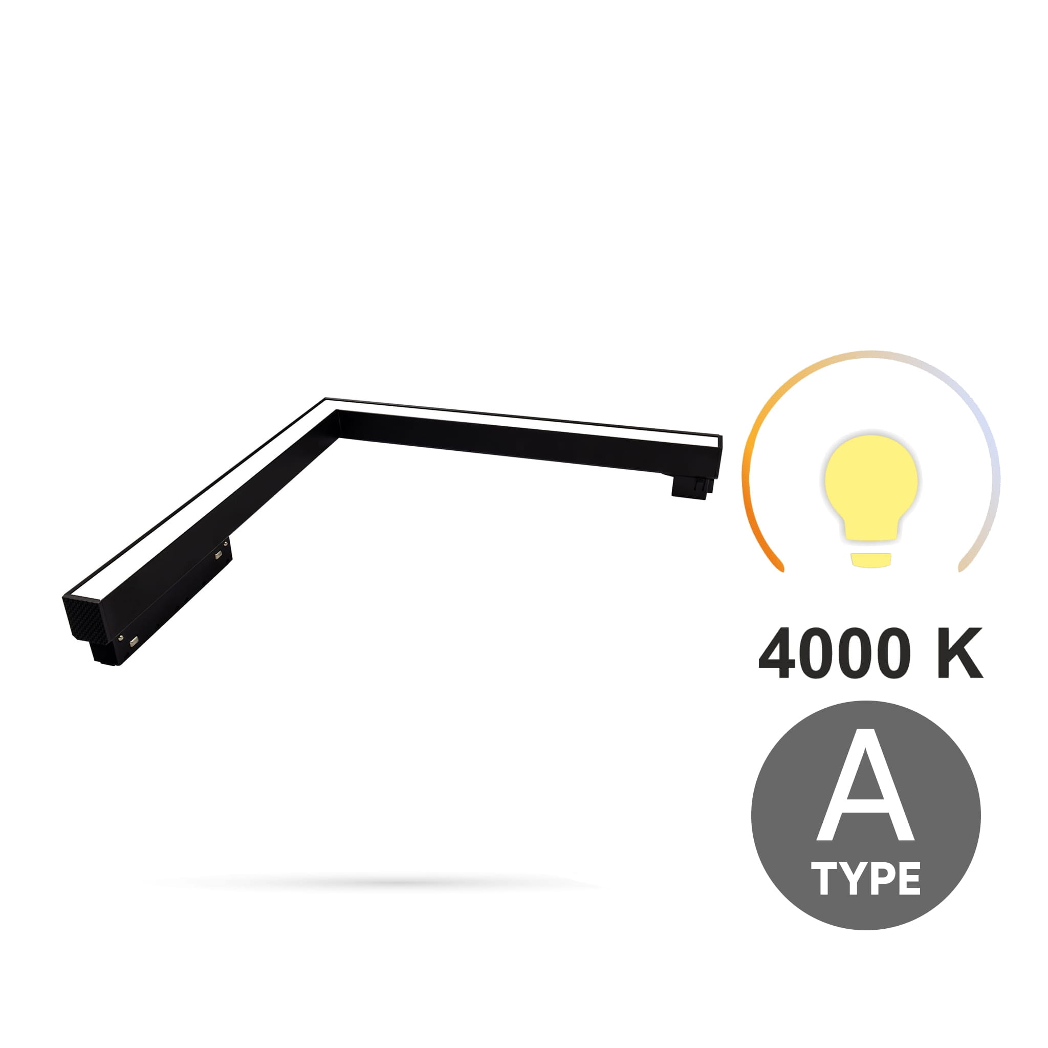 Ultron Led-linearstrahler Mit Horizontalem Abstrahlwinkel, 16 W, 3 Cct, Typ A, Für Magnetschienen Smart Track 48 Vdc