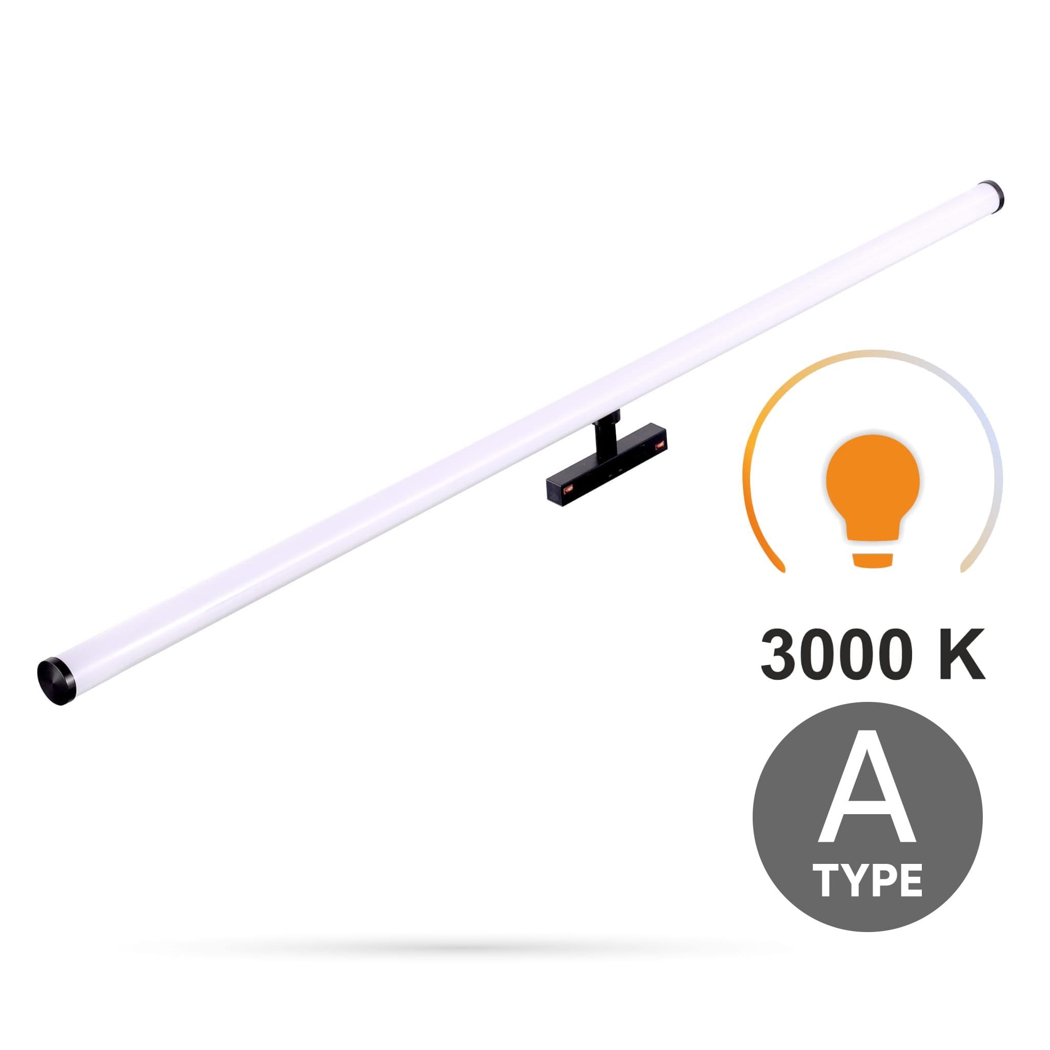 Led-rohrstrahler 20 W, 3000 K, Warmweiß, L20 Typ A Für Smart Track Magnetschienen, 48 V Dc