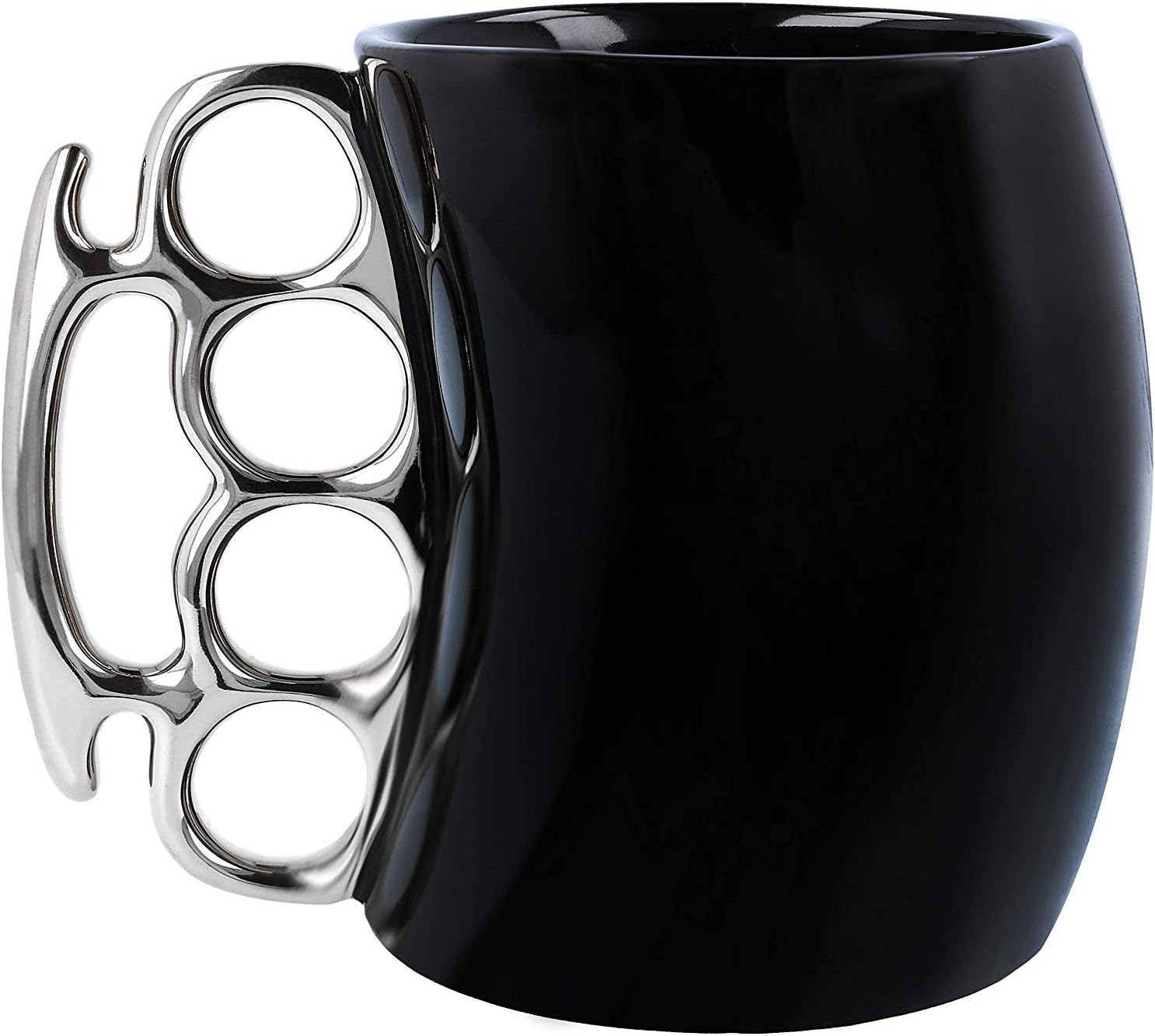Mug À Café En Céramique, 400 Ml, Noir, Classique, Réutilisable, Pour La Maison, Toutes Occasions, Noël, Anniversaire