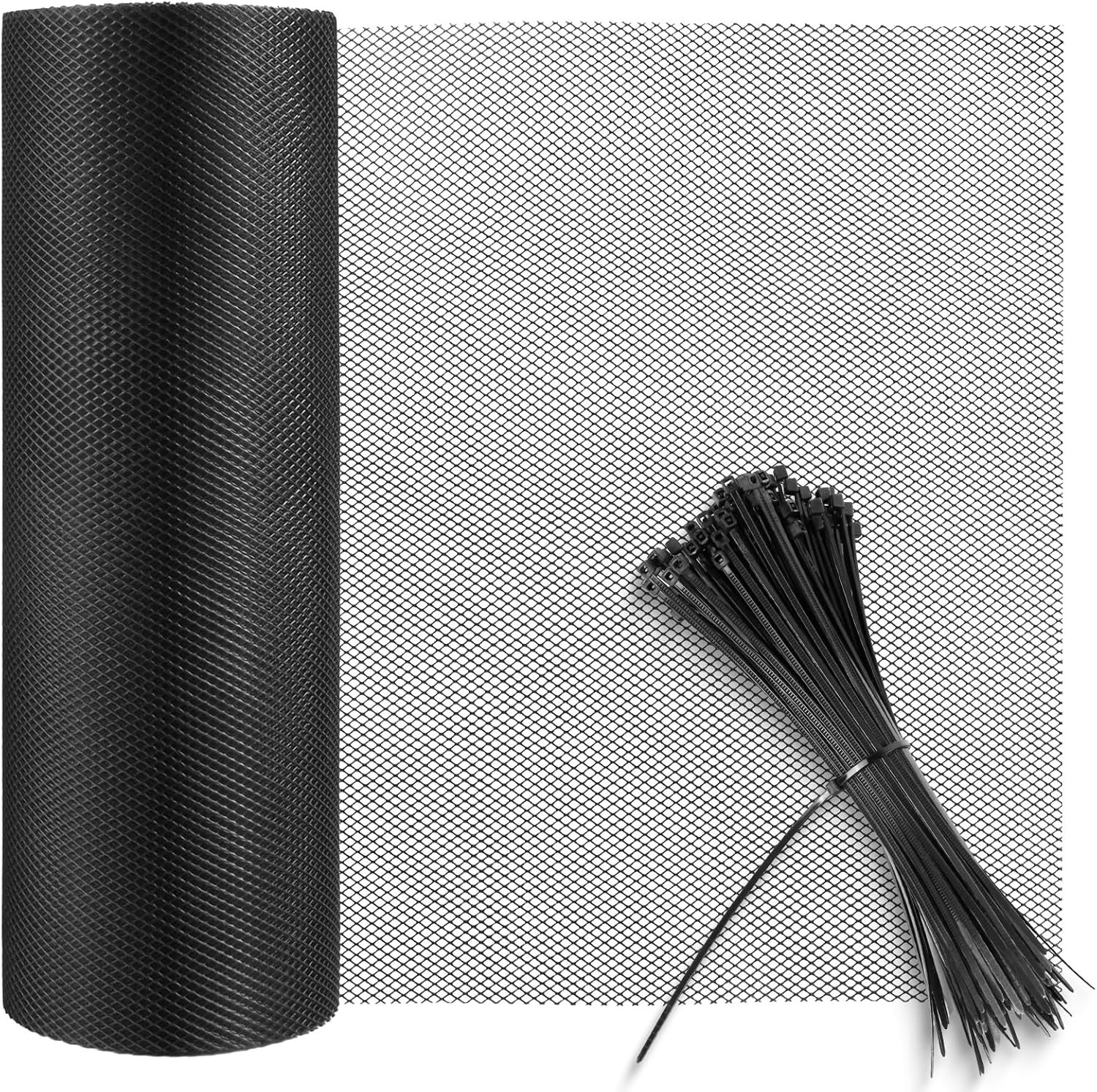 Grillage À Lapins En Plastique, 40 Cm X 10 M, Grillage Pour Clôture De Jardin, Grillage Anti-campagnols, Grillage Pour Volière, Enclos Pour Volailles, Jardin, Balcon, Filet De Protection, Filet D'Élev