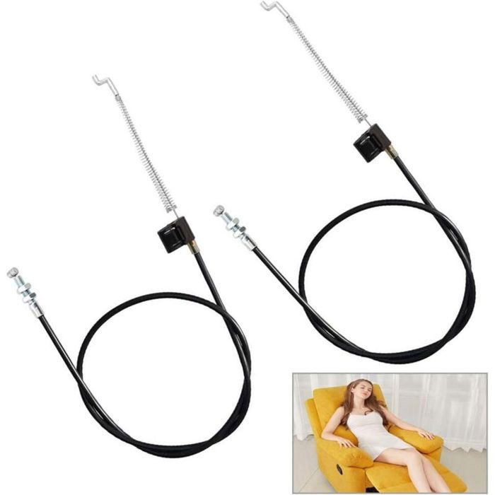 Zwei 96 Cm Lange Verstellseilzüge Für Relaxsessel Langlebige Ersatzteile Für Sofas Und Chaiselongues.