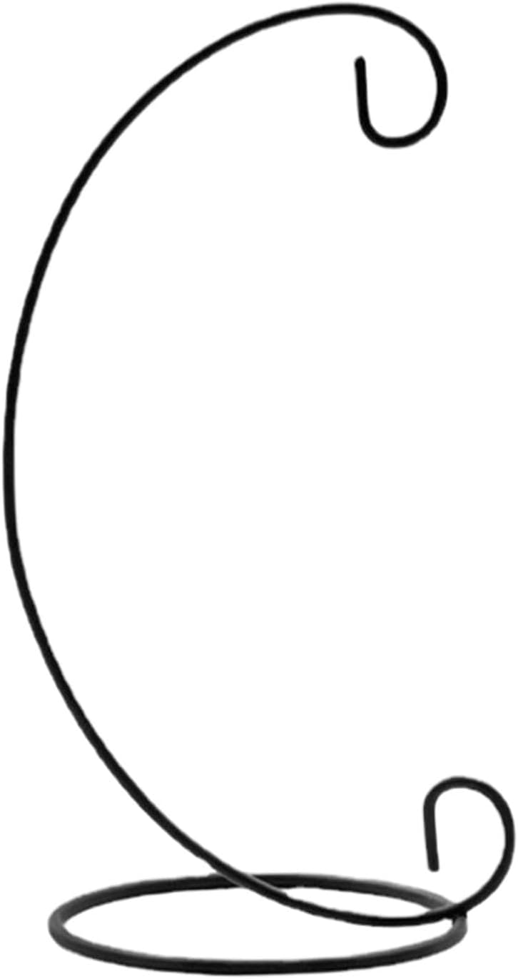 Support Pour Carillon Éolien Avec Base Ronde Pour Carillon Et Plantes Suspendues – Support Pour Carillon Éolien, Décoration Intérieure, Décoration De Table, Suspension, Plantes Suspendues, Noir, 33 Cm