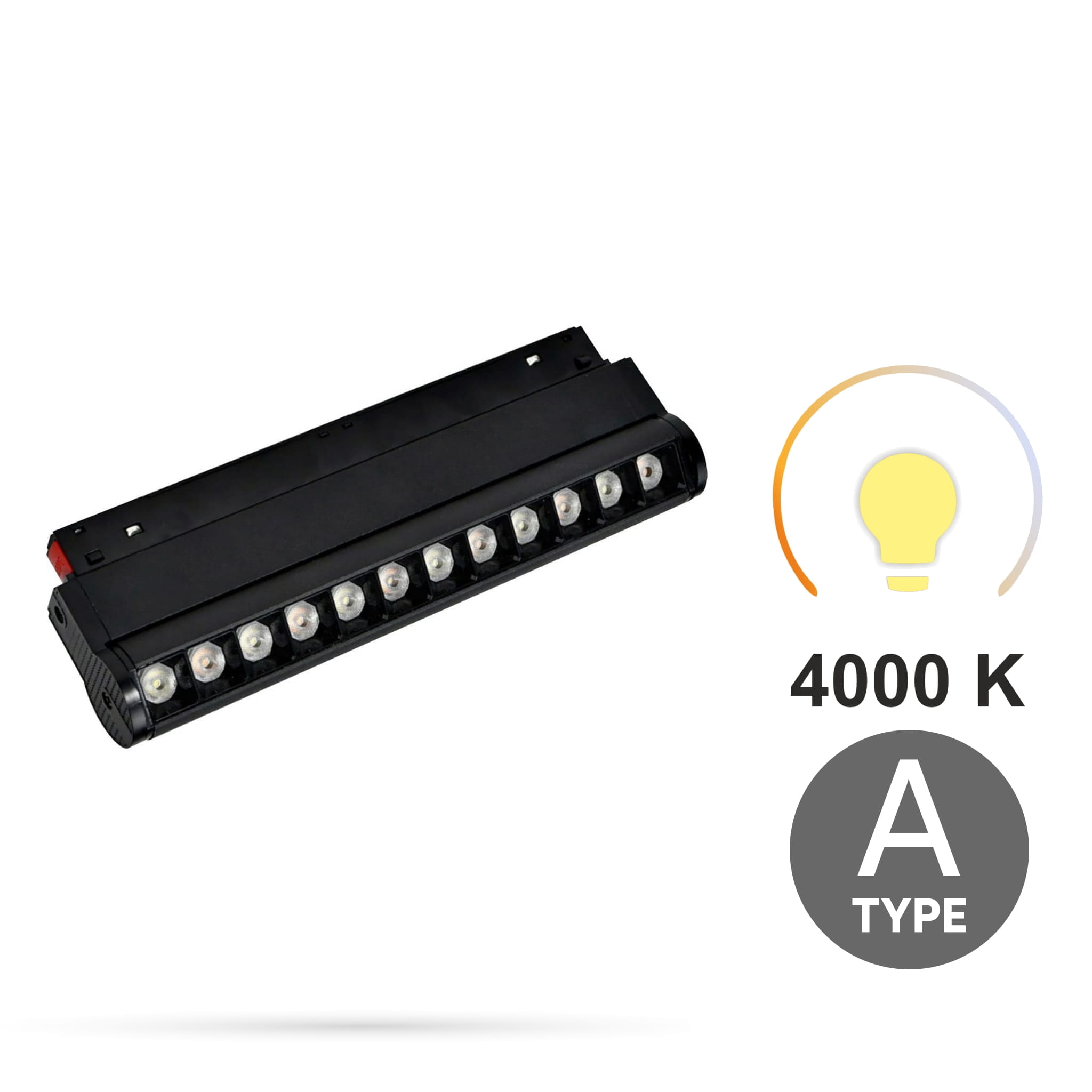 Led-linearstrahler 4000k Neutralweiß, Einstellbar, 18w, Typ A, Für Magnetschienen Smart Track 48vdc