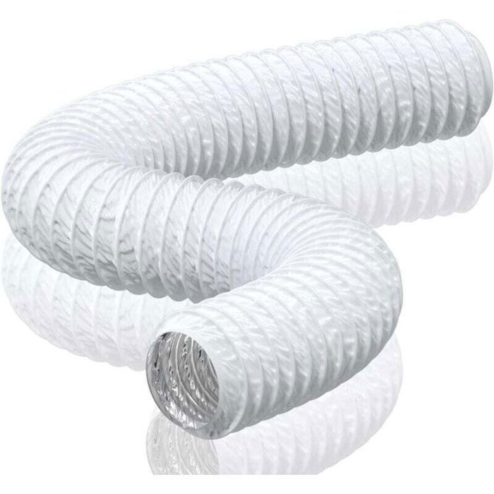 150 Mm X 6 M Pvc-aluminium-abluftrohr Zur Verwendung In Lüftungskanälen Von Dunstabzugshauben, Klimaanlagen, Wäschetrocknern Und Anderen Küchengeräten.