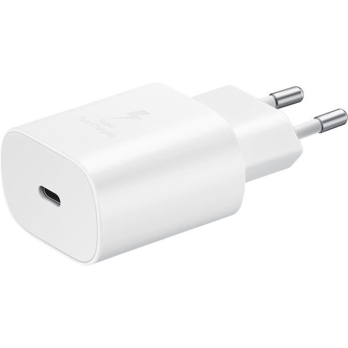 Schnellladegerät – 25 W – Usb-typ-c-anschluss (kabel Nicht Im Lieferumfang Enthalten) – Weiß