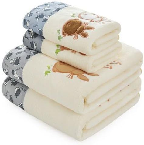Serviette De Bain En Microfibre Épaisse, Idée Cadeau, Serviette De Plage, Pour Sécher Les Cheveux, Blanche, Paire, 70 X 140 Cm