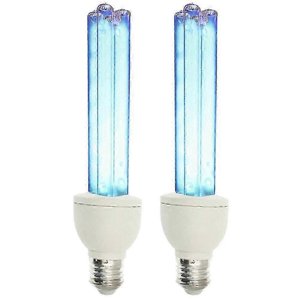 2er-pack E27 15w Keimtötende Uv-lampen Zur Desinfektion, 220v