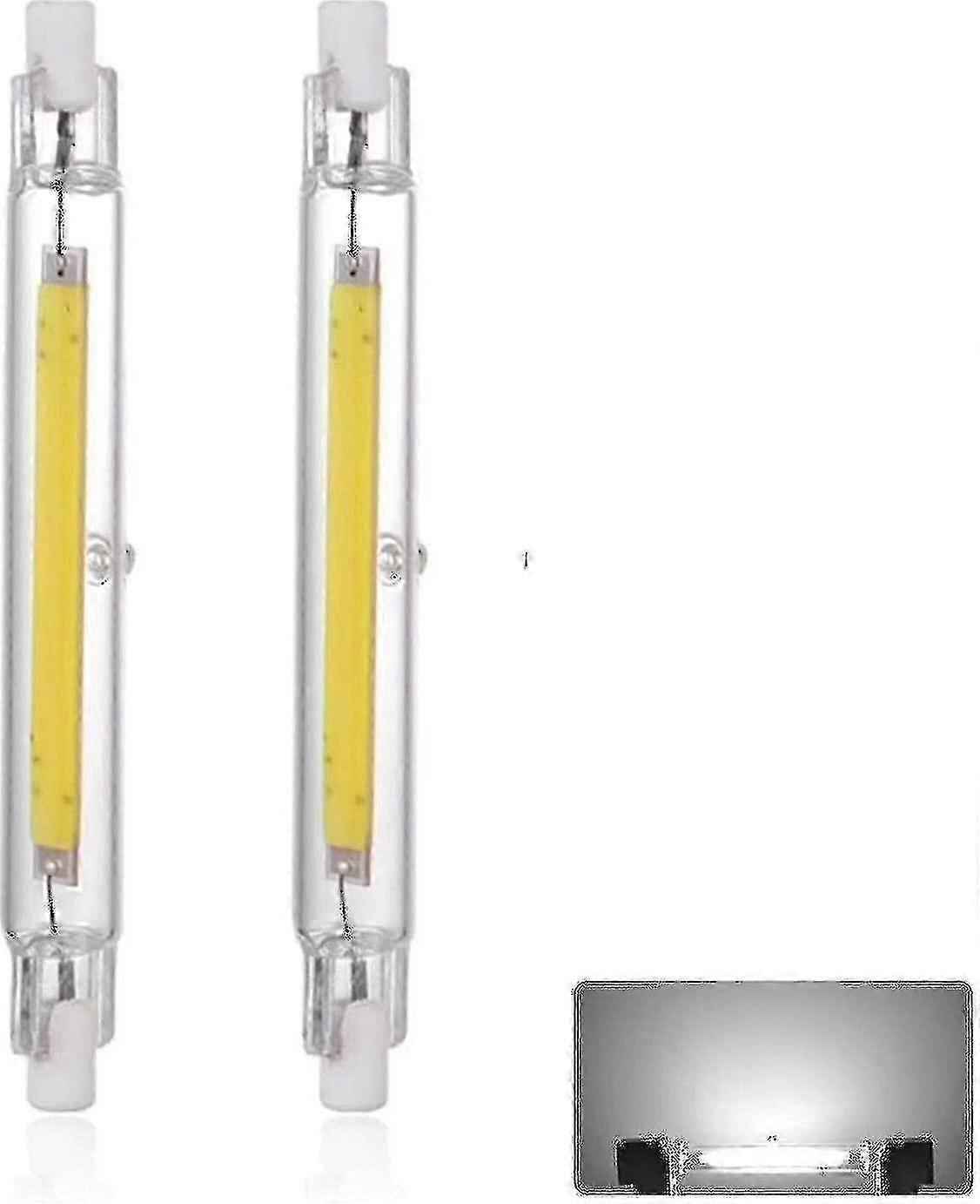 R7s 40w Led-lampe, 118 Mm, Kaltweiß 6000k, Dimmbar, Halogenersatz