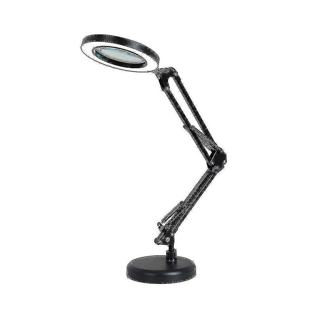 Vergrößerungs-schreibtischlampe Mit 64 Leds, 8-facher Vergrößerung, 10 Einstellbaren Helligkeitsstufen - Yuyu
