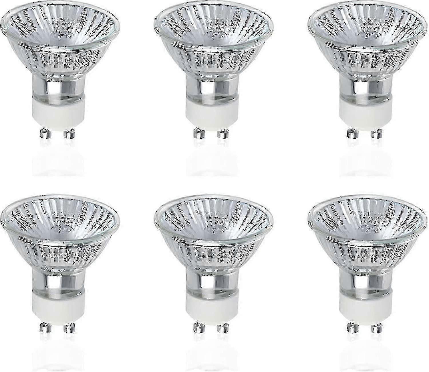 Gu10 50w Halogenlampen, 6er-pack, Warmweiß 2800k, Dimmbar, 700 Lumen