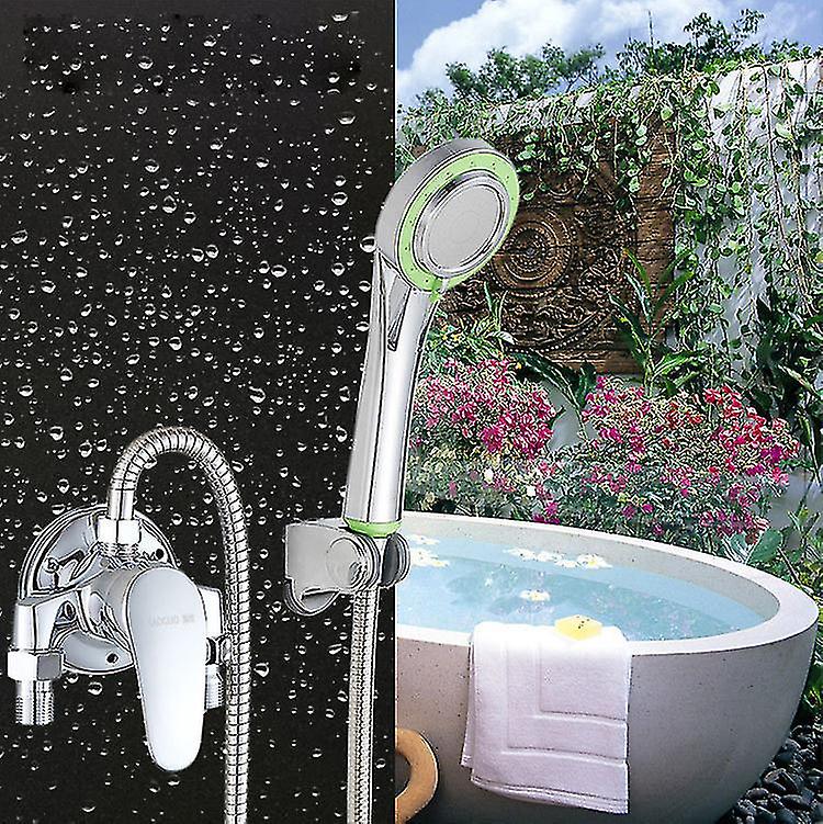 Regenduscharmatur-set, Mischbatterie Für Warmwasserbereiter, Flexibler Schlauch, Warm- Und Kaltwasserhahn - Hao