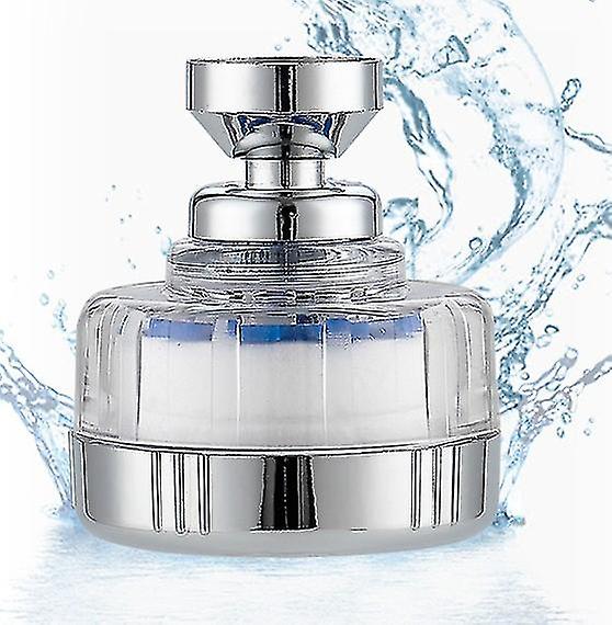 Leitungswasserfilter, Universeller Antikalkfilter Mit 6 Pp-baumwollfilterelementen, 360° Drehbarer Sprühkopf - Hao