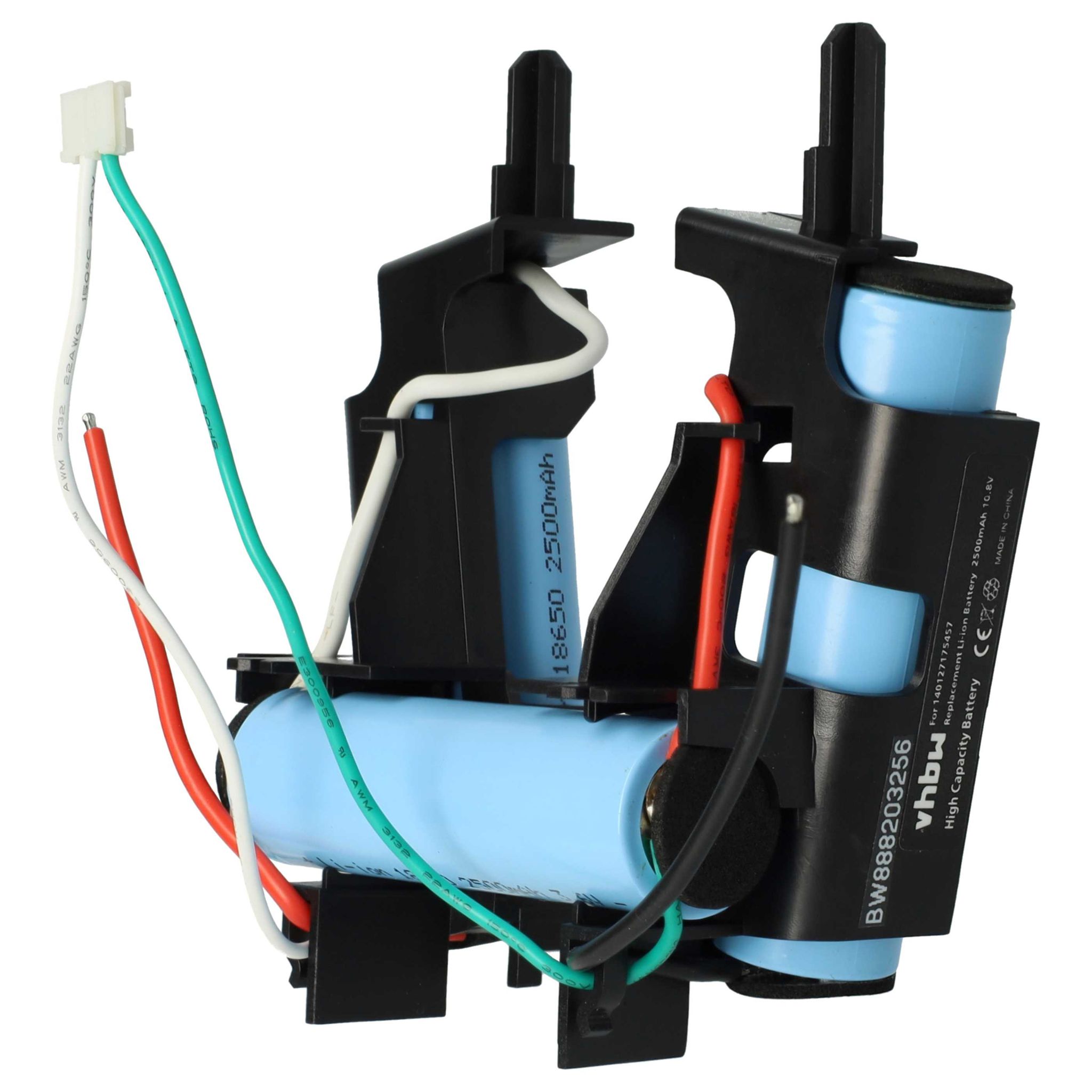 Vhbw Akku Kompatibel Mit Electrolux Zb3101 Zb103er, Zb3102, Zb3103, Zb3102brck, Zb102er Home Cleaner Heimroboter (2500 Mah, 10,8 V, Li-ion)