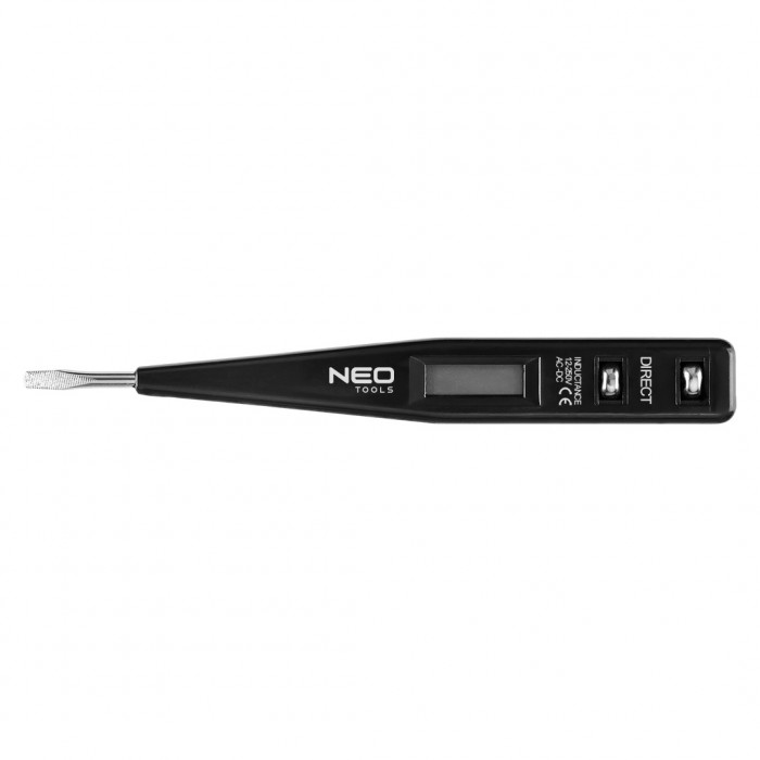 Neo Digitaler Spannungsprüfer 12-250v - Spannungs- Und Phasendetektor