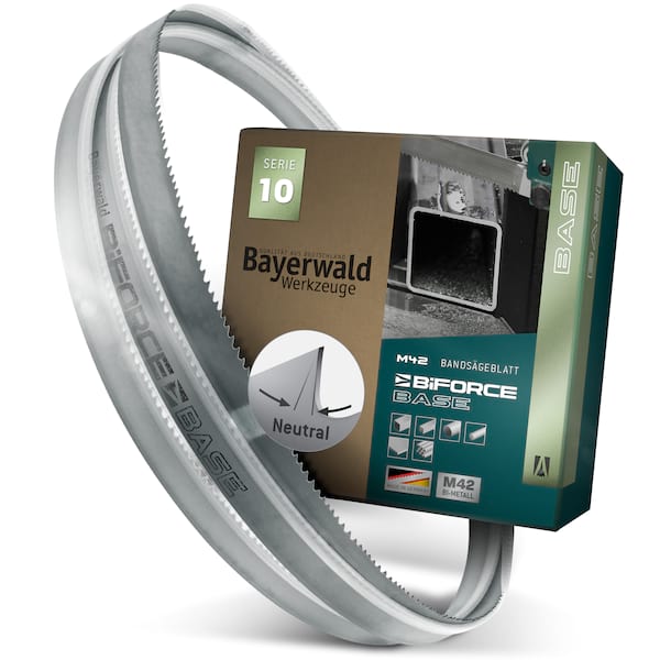 Bayerwald M42 Bandsägeblatt Biforce Base 1638 X 13 X 0.65 X
