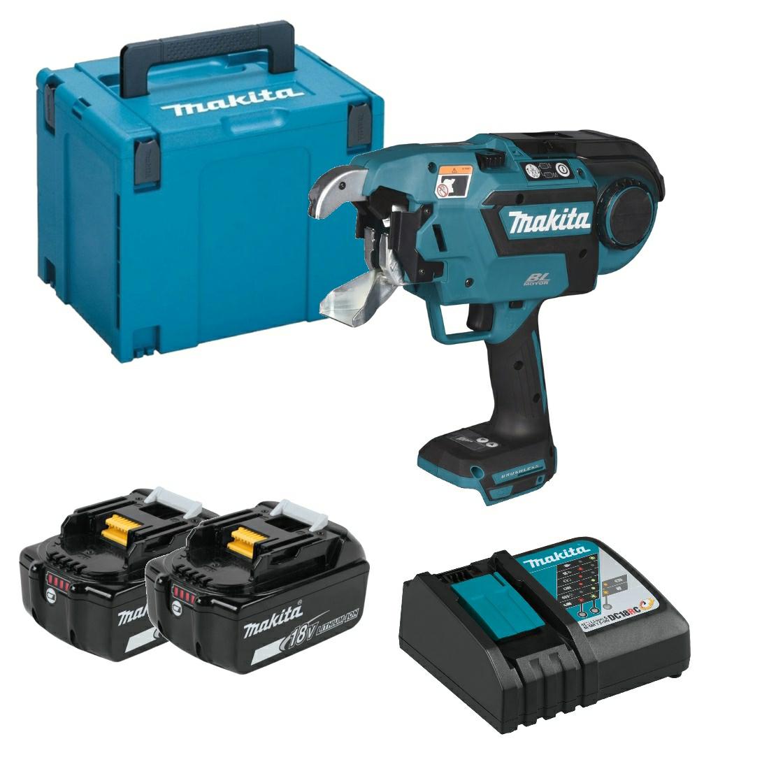 Makita Dtr181rtj 18v Lxt Akku-bewehrungsbindegerät 2x 5,0 Ah