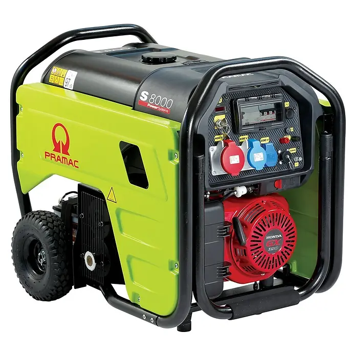 Pramac Stromerzeuger S8000 (Nennleistung: 5,6 kW, Tankvolumen: 27 l)