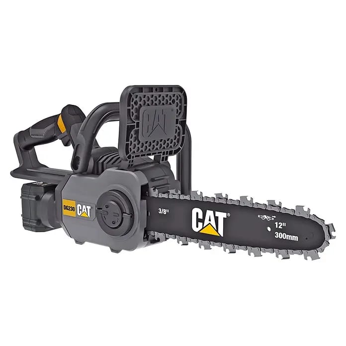 Caterpillar Akku-Kettensäge DG230 (18 V, 4 Ah, 1 Akku, Schwertlänge: 30 cm)