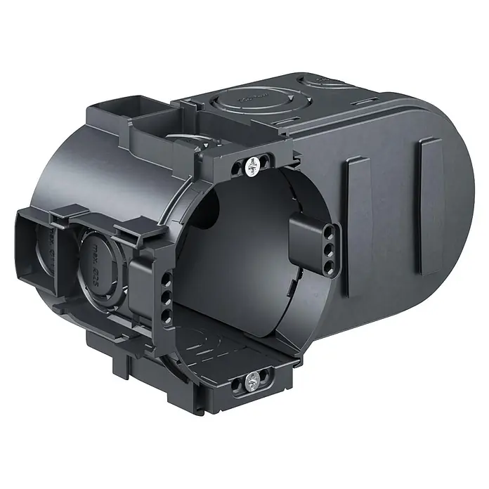 Kaiser Schalterdose 1068-05 (Ø x L: 80 x 149 mm, Schwarz)