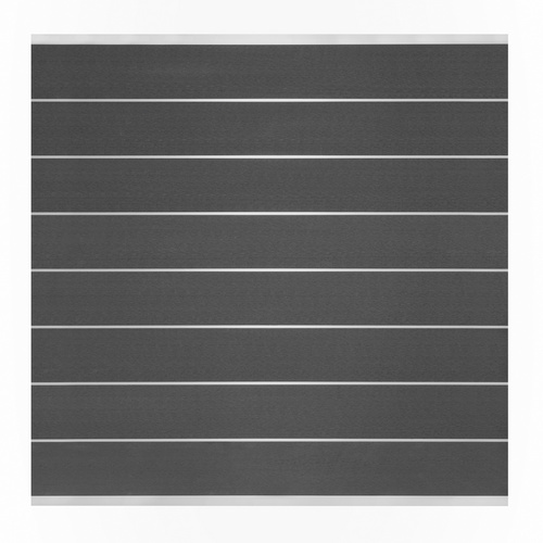 Mr. GARDENER Steckzaunsystem »Donatus«, WPC, HxL: 180 x 180 cm - grau